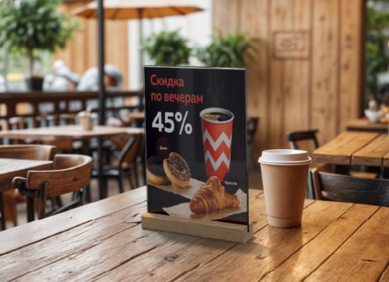 Тейбл тенты для стильного оформления столов в ресторане