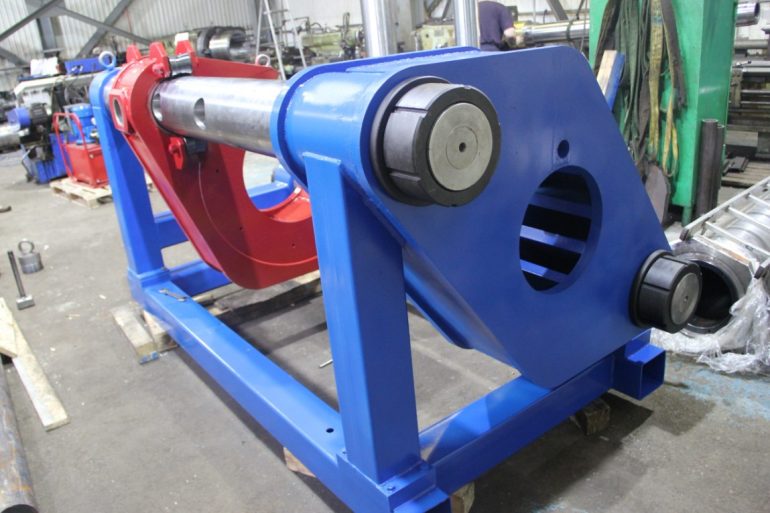 Пресс ППК400Г в работе: автоматизация и эффективность ремонта крановых колёс